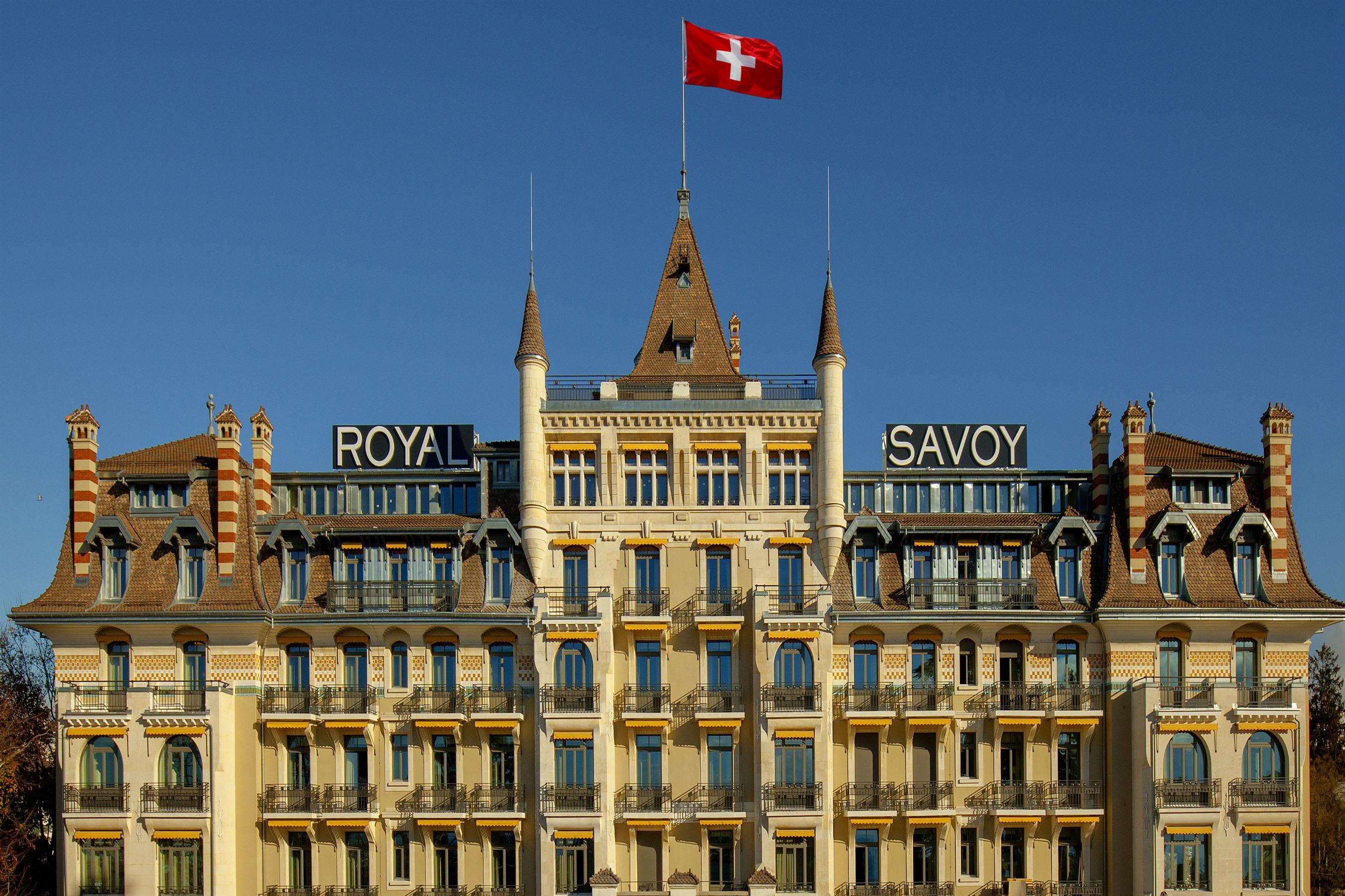 Royal Savoy Hotel & Spa Lausanne Exterior photo